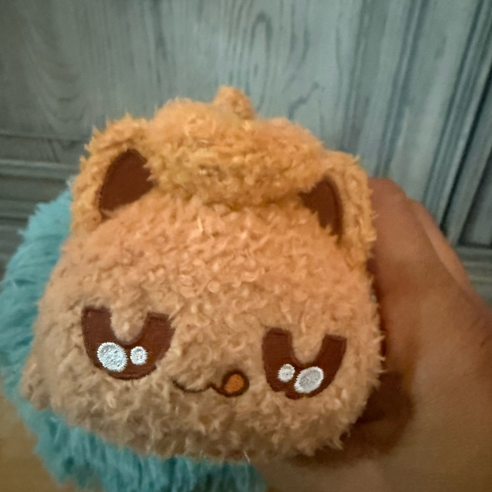 Tan and Brown Plush Toy for Small Pets